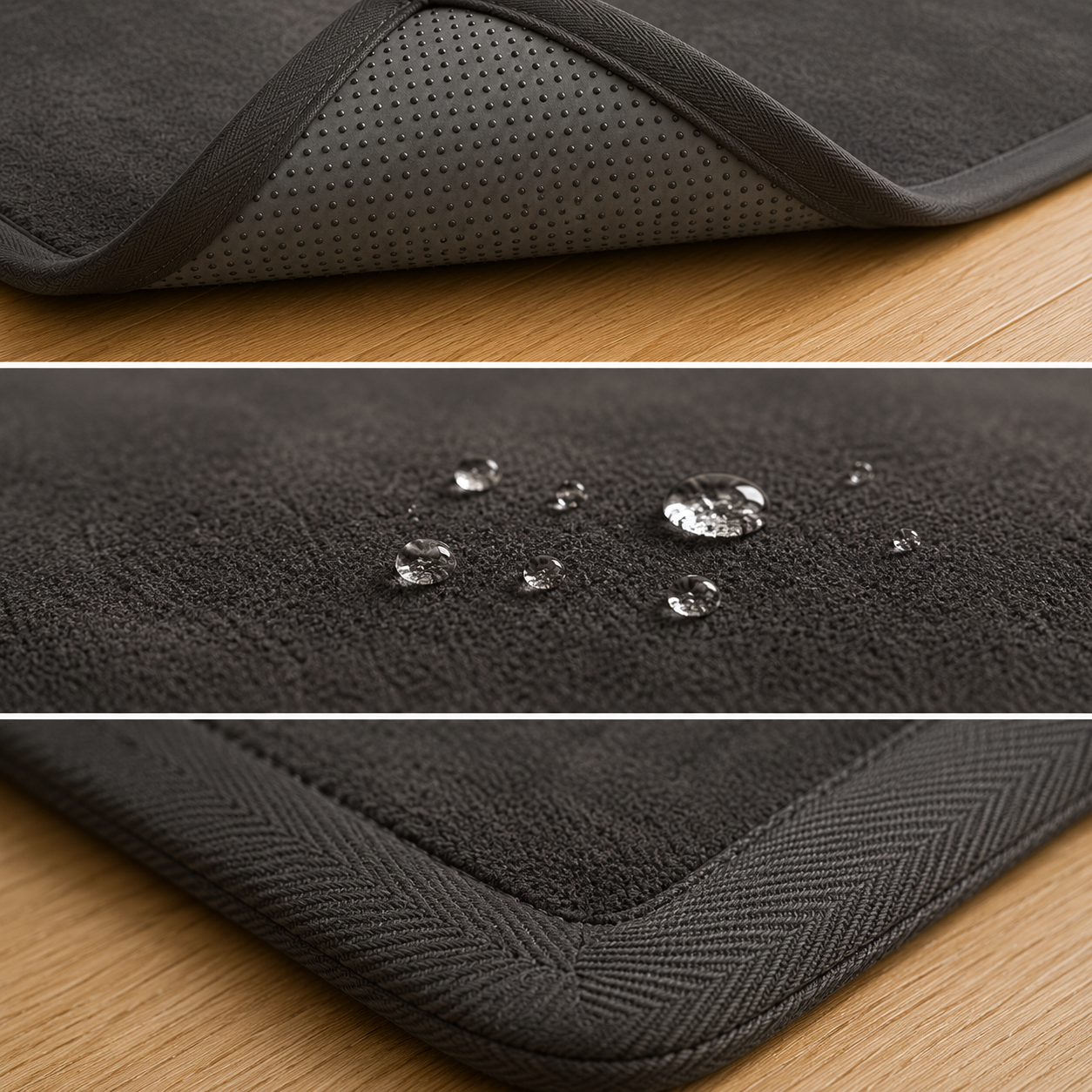 Memory Foam Play Mat — Charcoal